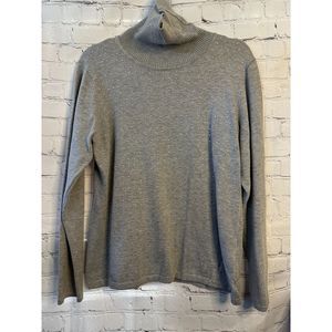 Women's Questions Turtleneck Sweater w/ Rhinestones SZ XL